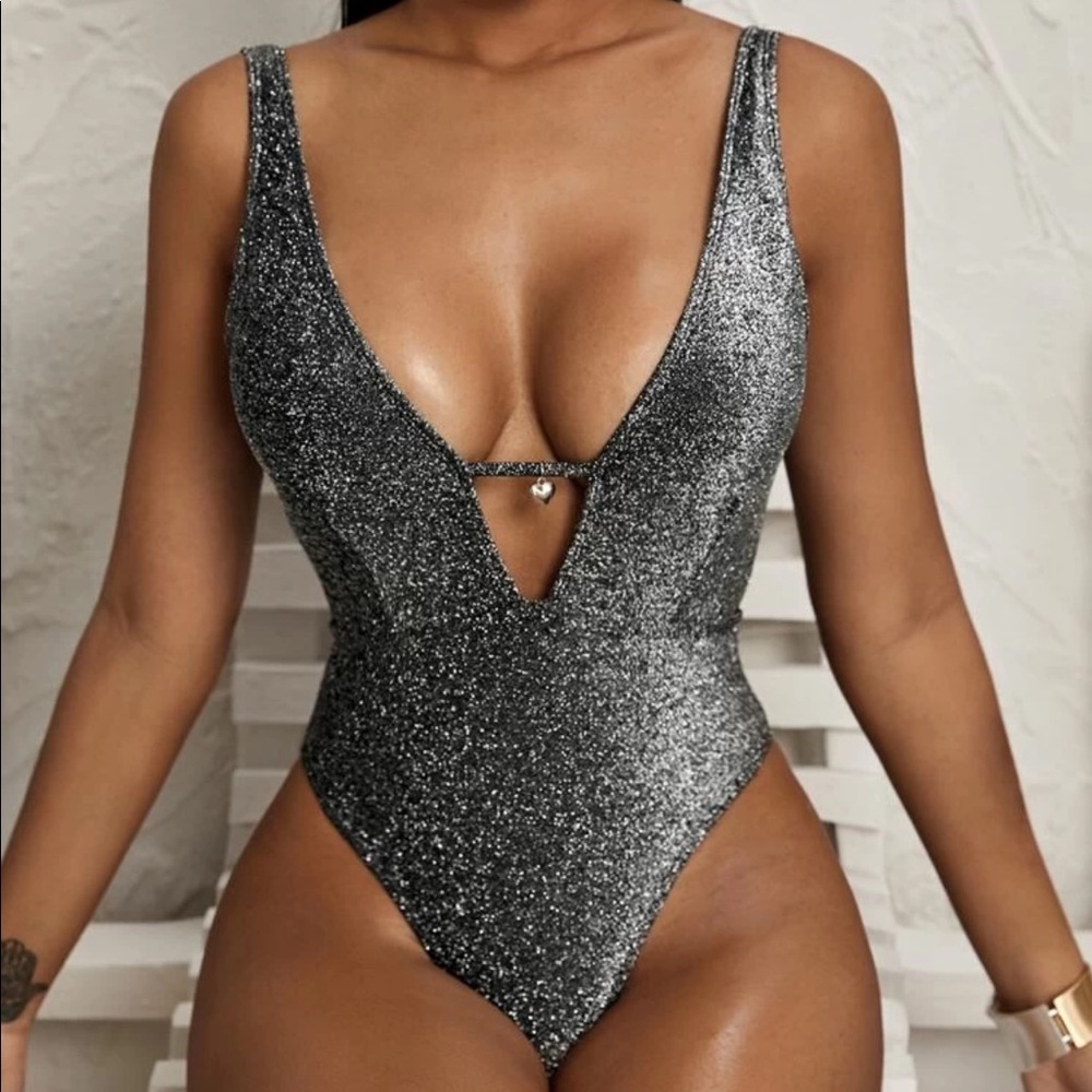Sparkly one piece size small